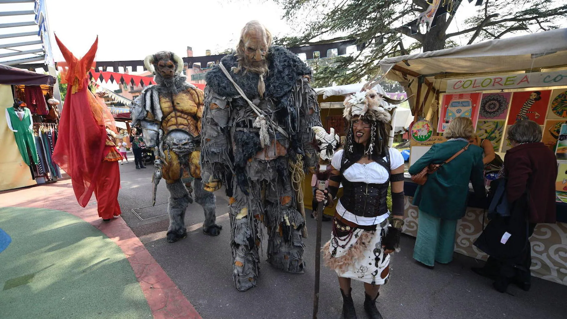 Un Centenar De Puestos Y Muestras De Antiguos Oficios En La Feria   CF0Z4BO1 KDQI  1920x1080@El Correo 